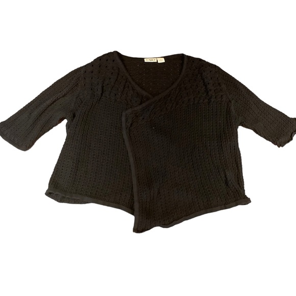 Cato Women's Little Black Sweater Large but fits like a Med/Large - Picture 4 of 6